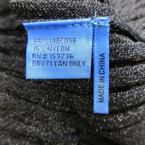 J. McLaughlin Maeve Sweater Skirt Matching Set M Black Metallic Midi Viscose 738 - Picture 8 of 13